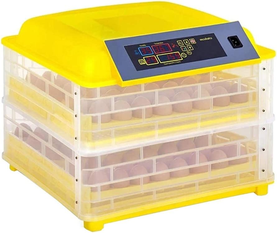 Poultry Incubator - ตู้ฟักไข่ไก่ ตู้ฟักไข่สัตว์ปีก เครื่องฟักไข่ขนาดเล็ก แบบสองระบบไฟฟ้า สำหรับไก่