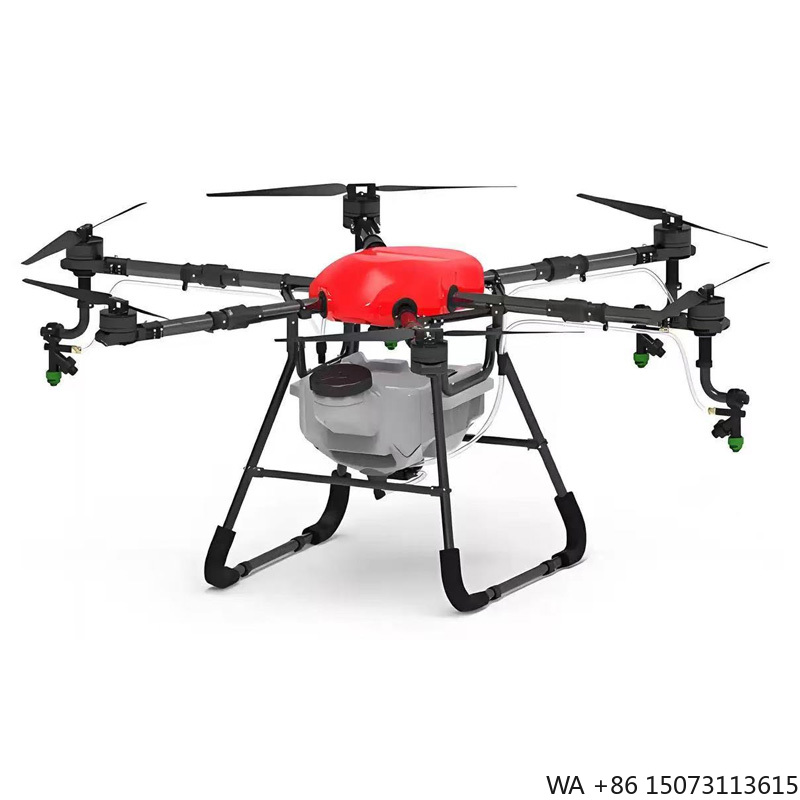 Farming Agriculture Drone - โครงสร้างโดรนเกษตรกรรม 16 ลิตร 6 แกน พร้อมระบบขึ้น/ลงอัตโนมัติเพื่อการปกป้องพืชผลทางการเกษตร