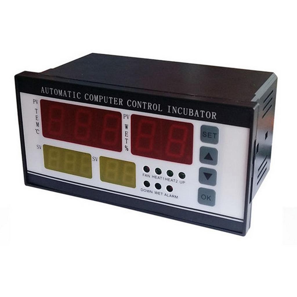 Poultry Incubator - เครื่องควบคุมอุณหภูมิและความชื้นแบบ DIY รุ่น XM-18 สำหรับตู้ฟักไข่ พร้อมไฟ