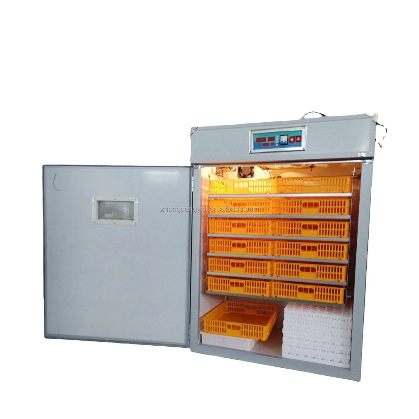 Poultry Incubator - ตู้ฟักไข่ขนาดใหญ่สำหรับการเพาะพันธุ์สัตว์ปีก พร้อมระบบควบคุมอุณหภูมิที่แม่นยำ