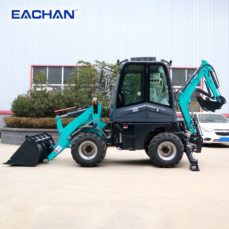 Agriculture Farming Products - สินค้าขายดี รถแบคโฮล้อเดอร์ได้รับการรับรองมาตรฐาน CE รถตักดินสำหรับสวน รถแบคโฮล้อเดอร์ขุดดิน เครื่องขุดดินดีเซลแบบล้อ