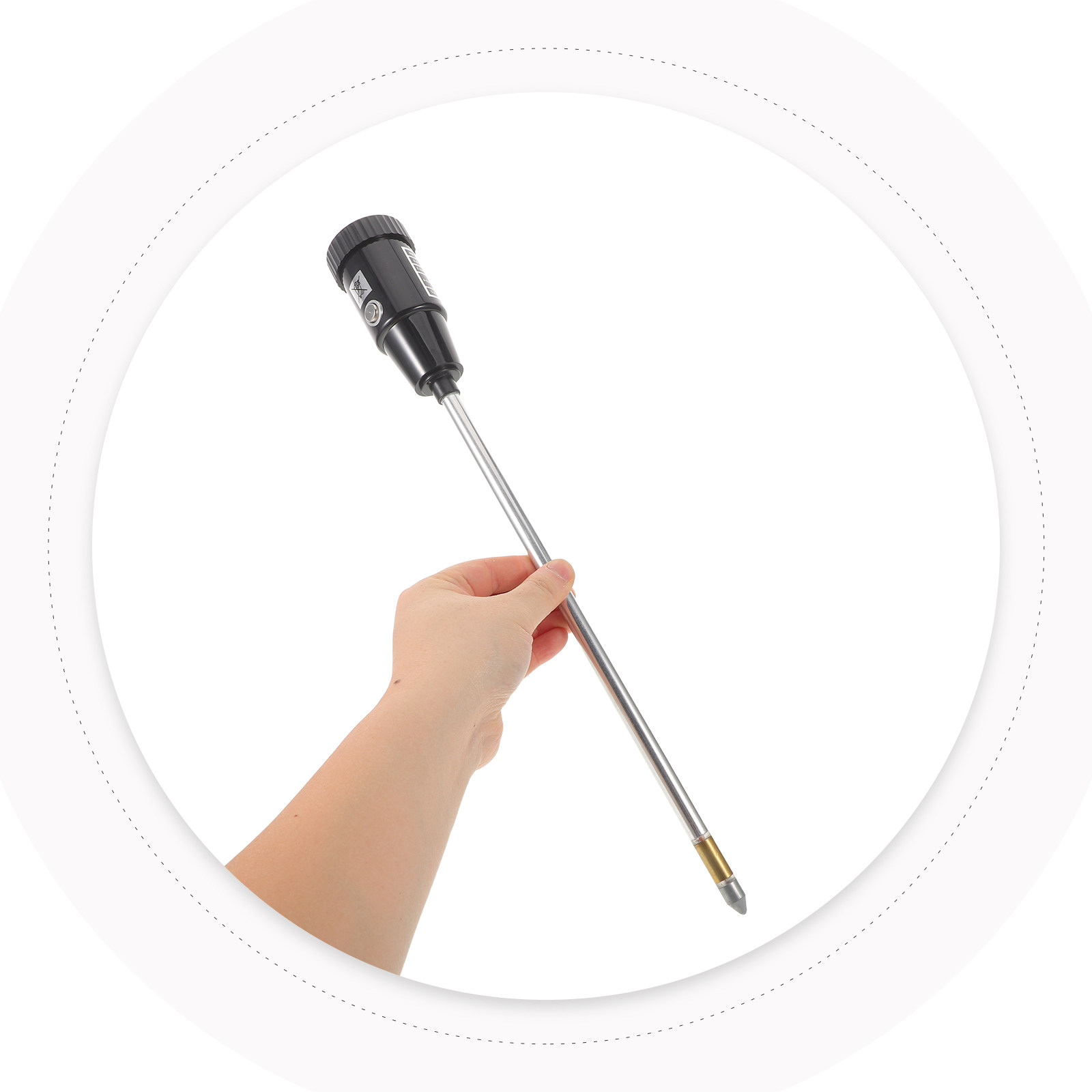 Soil Moisture Sensor - เครื่องวัดความชื้นในดินพร้อมทดสอบค่า pH หัววัดขนาด 12 นิ้ว เซ็นเซอร์คู่