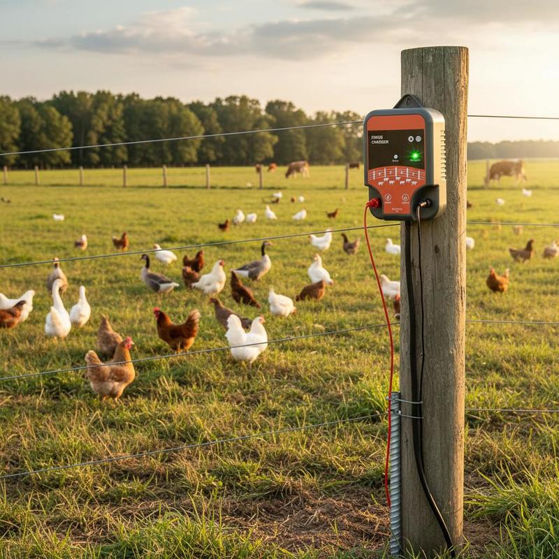 Farming System & Sustainable Agriculture - เครื่องควบคุมสัตว์ปศุสัตว์ 10kV 2J สำหรับฟาร์ม ปศุสัตว์ ทุ่งหญ้า