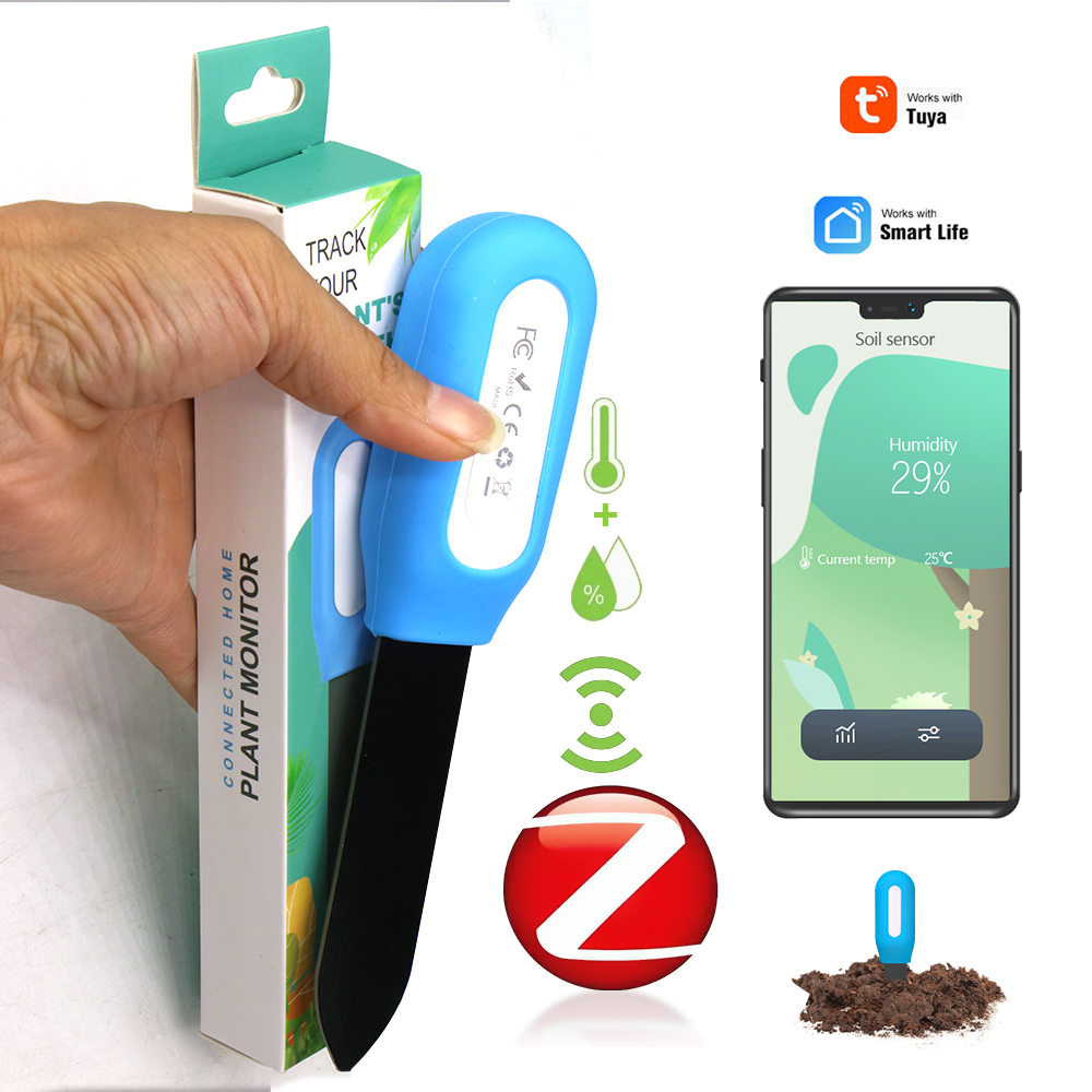 เซ็นเซอร์ดินอัจฉริยะ Zigbee สำ - Soil Moisture Sensor บทวิจารณ์และราคา