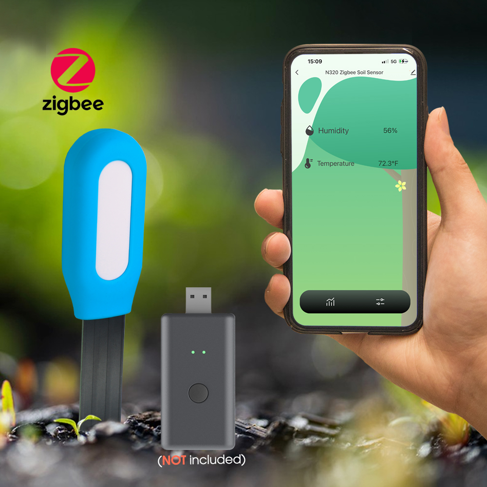 เซ็นเซอร์ดินอัจฉริยะ Zigbee สำ - Soil Moisture Sensor บทวิจารณ์และราคา