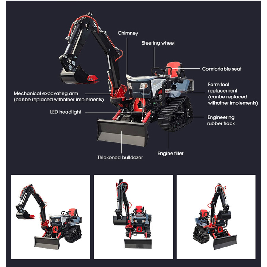 Ce Euro5 ฟาร์ม 25hp 35hp 50hp  - Agriculture Farming Products บทวิจารณ์และราคา