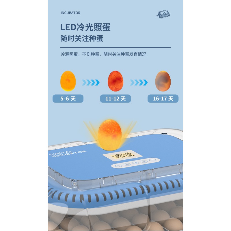ตู้ฟักไข่อัตโนมัติ ระบบจ่ายไฟค - Poultry Incubator บทวิจารณ์และราคา