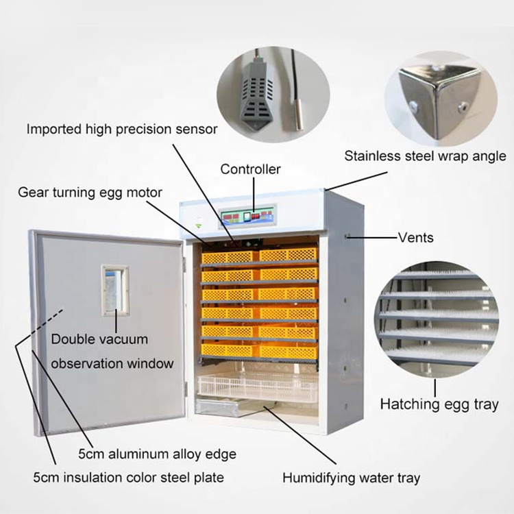 ตู้ฟักไข่อัตโนมัติเต็มรูปแบบสำ - Poultry Incubator บทวิจารณ์และราคา