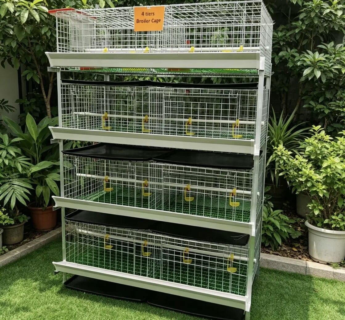 ระบบกรงไก่เนื้อแบบ H ใหม่ สำหร - Farming System & Sustainable Agriculture บทวิจารณ์และราคา